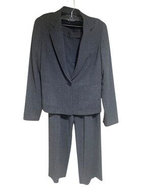 Lafayette 148 wool plaid pant suit